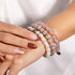 Ivoire | Argent sterling .925 | Bracelet Verre Luciole